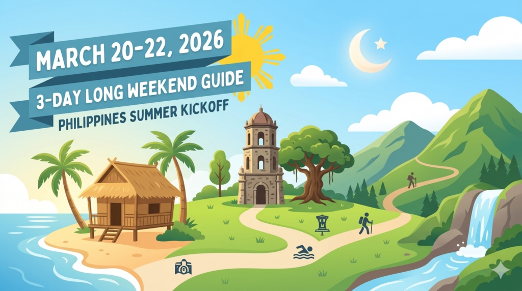 long weekend guide March 2026 Philippines